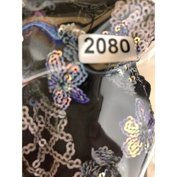 Bronx & Banco Annabelle Jumpsuit Sequin Black L - Picture 16 of 16